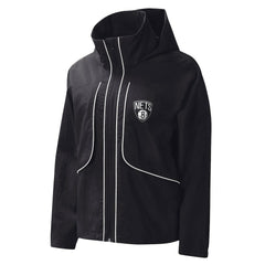 Brooklyn Nets G-III 4Her by Carl Banks Women's Last Shot Full-Zip Hoodie Black - NBA