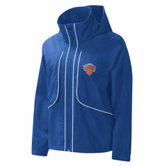 New York Knicks G-III 4Her by Carl Banks Women's Last Shot Full-Zip Hoodie Blue - NBA