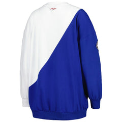 Philadelphia 76ers Tommy Jeans Women's Ariel Pullover Sweatshirt Royal/White - NBA
