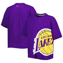 Los Angeles Lakers Tommy Jeans Women's Bianca T-Shirt Purple - NBA