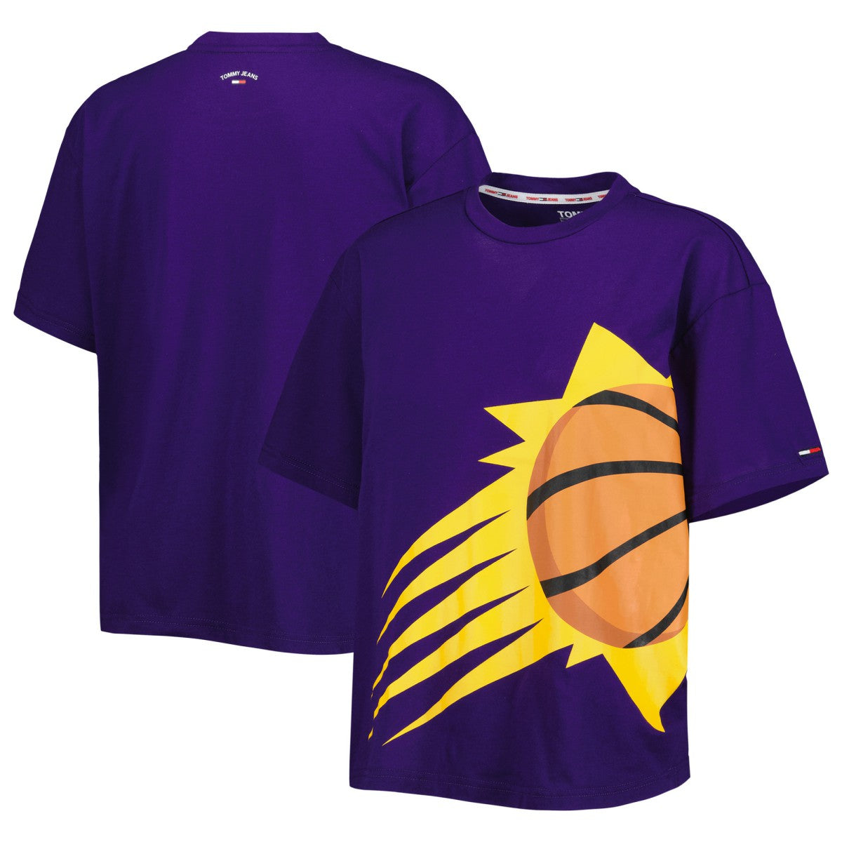 Phoenix Suns Tommy Jeans Women's Bianca T-Shirt Purple - NBA