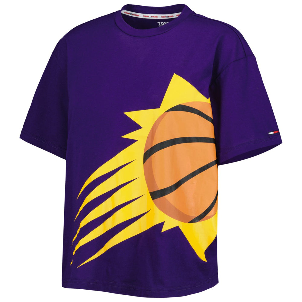 Phoenix Suns Tommy Jeans Women's Bianca T-Shirt Purple - NBA