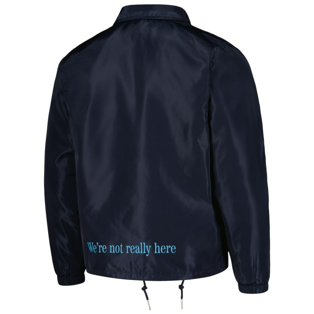 Manchester City Coaches Full-Snap Jacket Navy - FIFA World CUP
