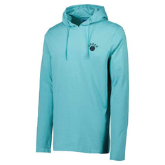 Barcelona Long Sleeve Hoodie T-Shirt Teal - FIFA World CUP