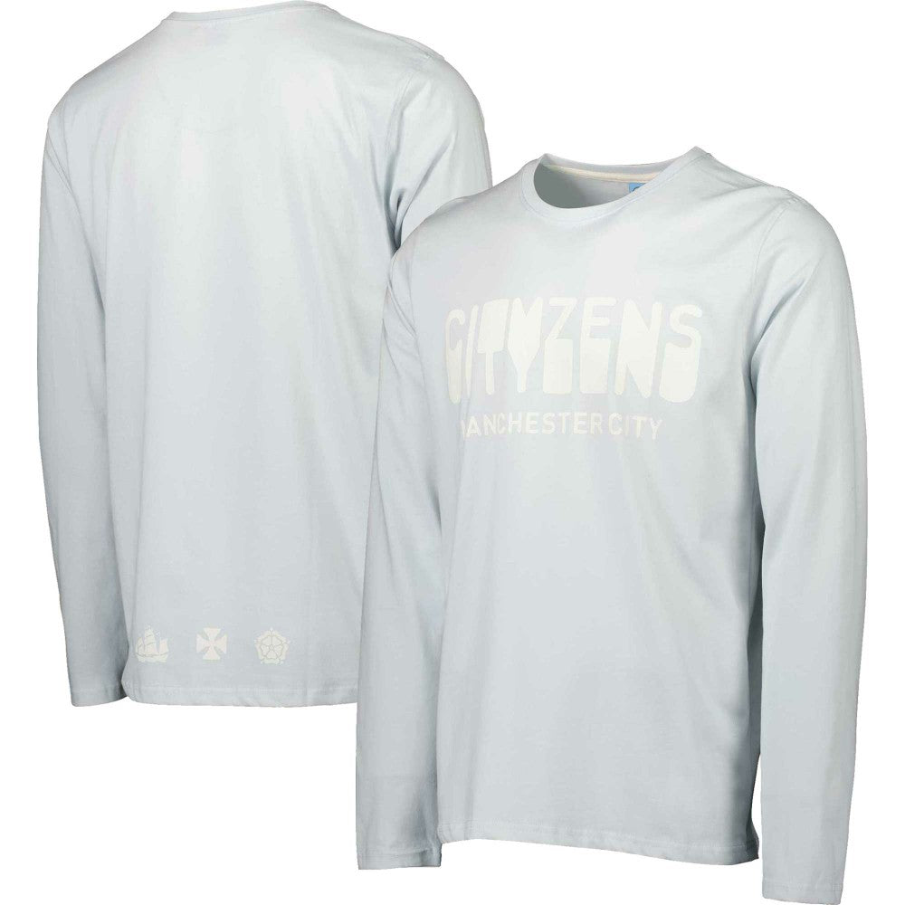 Manchester City Heavy Long Sleeve T-Shirt Sky Blue - FIFA World CUP