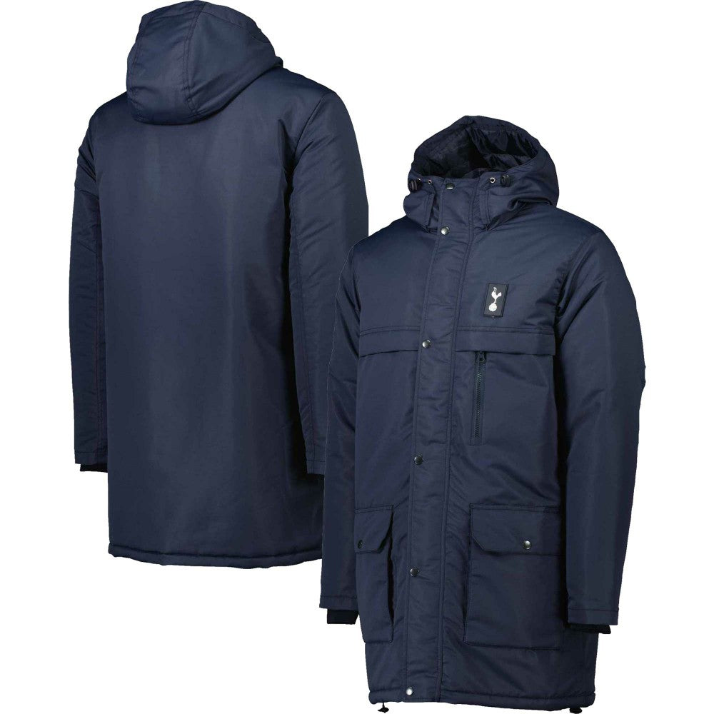 Tottenham Hotspur Winter Field Parka Hoodie Jacket Navy - FIFA World CUP