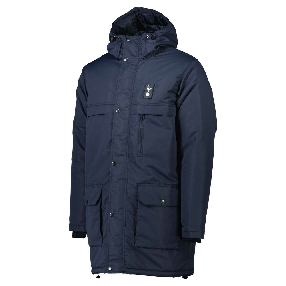 Tottenham Hotspur Winter Field Parka Hoodie Jacket Navy - FIFA World CUP