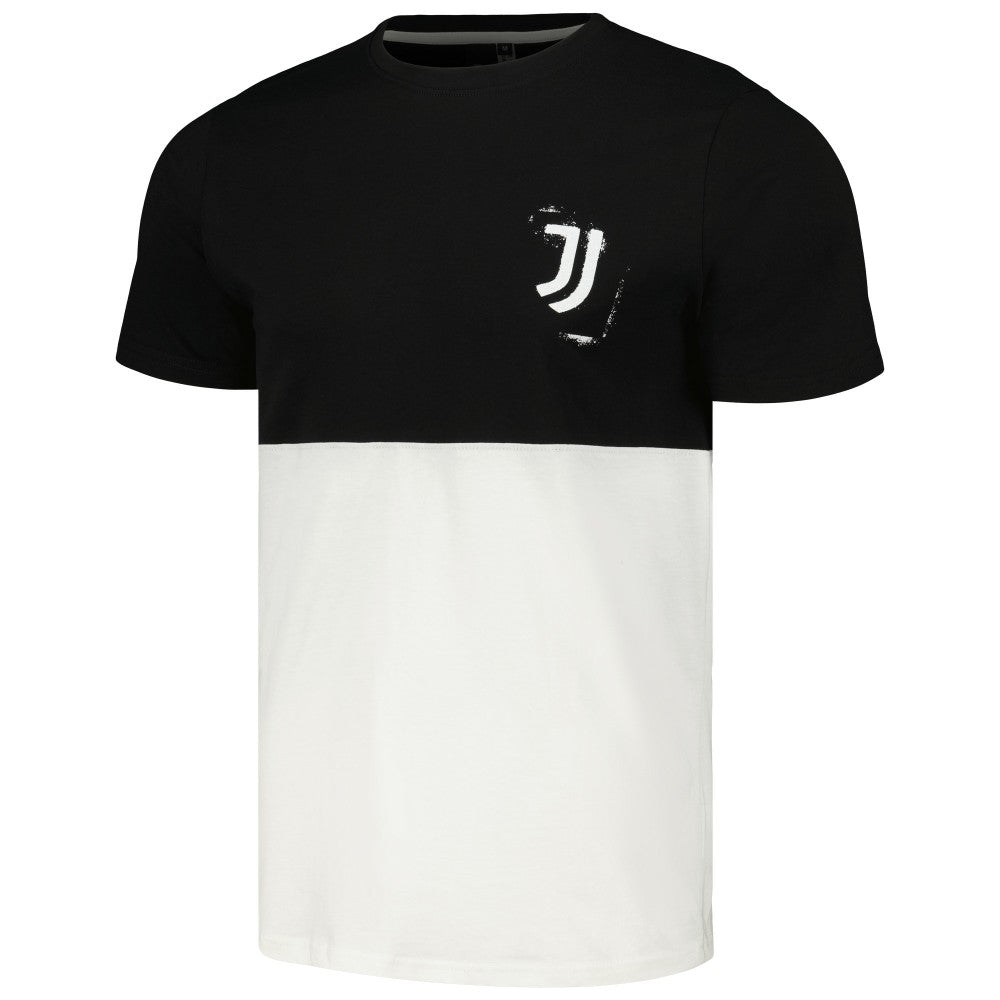 Juventus Block West T-Shirt Black/White - FIFA World CUP