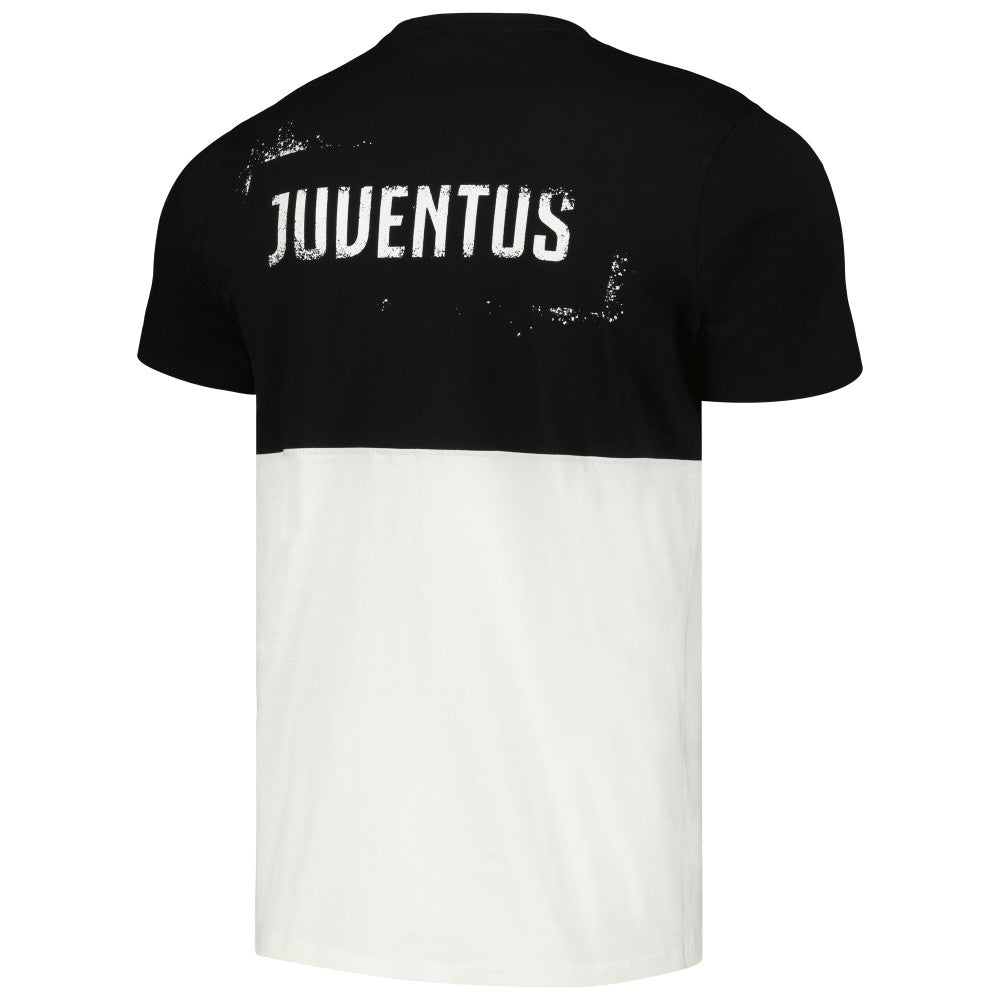 Juventus Block West T-Shirt Black/White - FIFA World CUP
