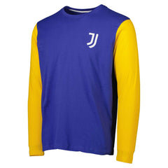 Juventus Blocked Long Sleeve T-Shirt Blue/Yellow - FIFA World CUP