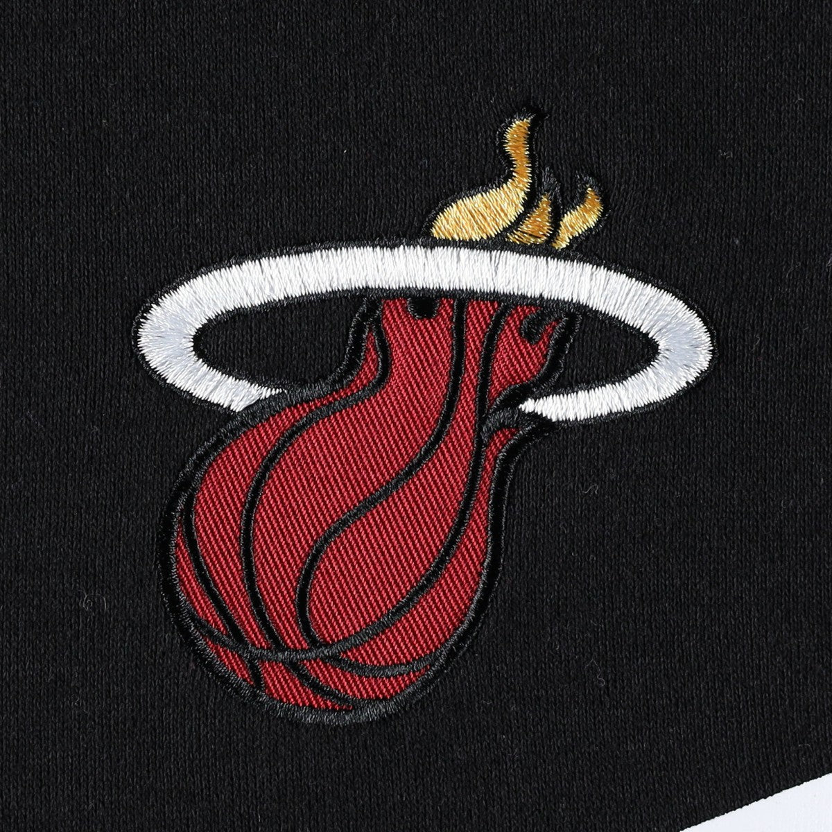 Miami Heat Tommy Jeans Bernard Half-Zip Hoodie Black - NBA