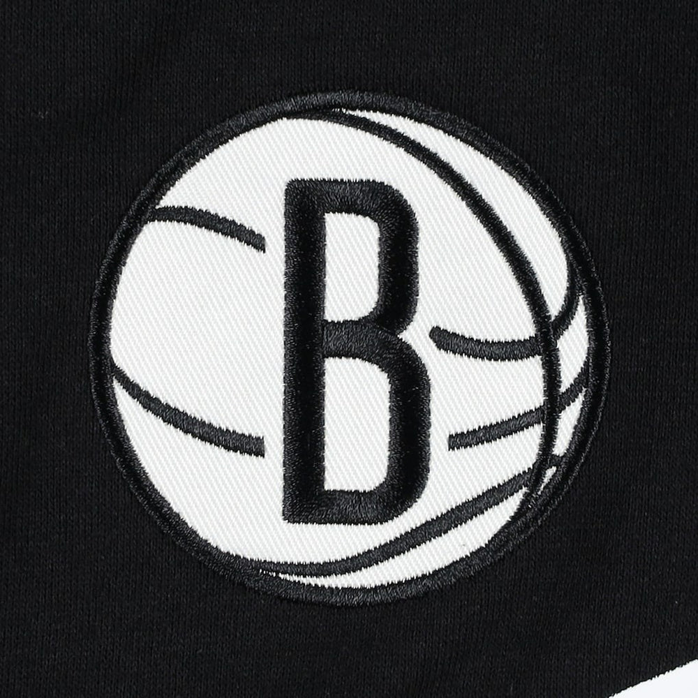 Brooklyn Nets Tommy Jeans Bernard Half-Zip Hoodie Black - NBA