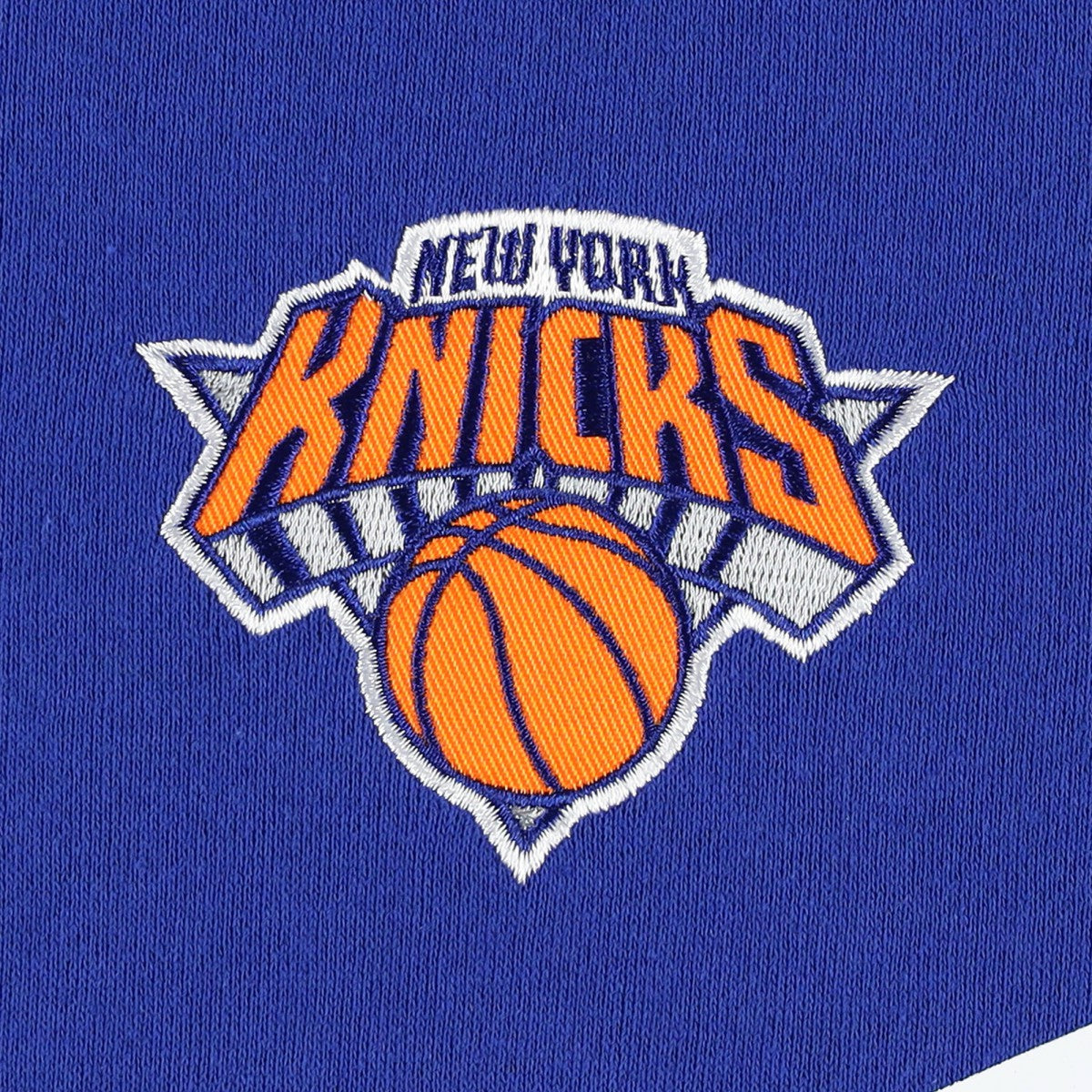 New York Knicks Tommy Jeans Bernard Half-Zip Hoodie Blue - NBA