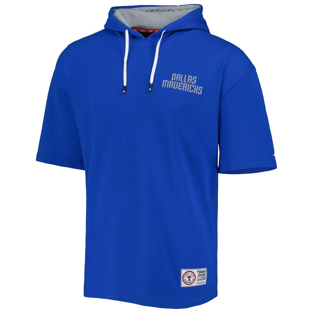 Dallas Mavericks Tommy Jeans Matthew 2-In-1 T-Shirt & Hoodie Combo Set Blue/White - NBA