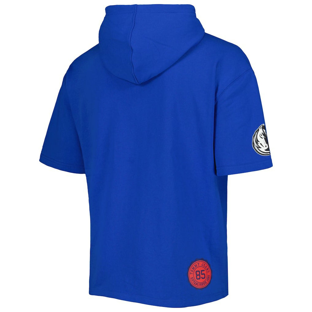 Dallas Mavericks Tommy Jeans Matthew 2-In-1 T-Shirt & Hoodie Combo Set Blue/White - NBA