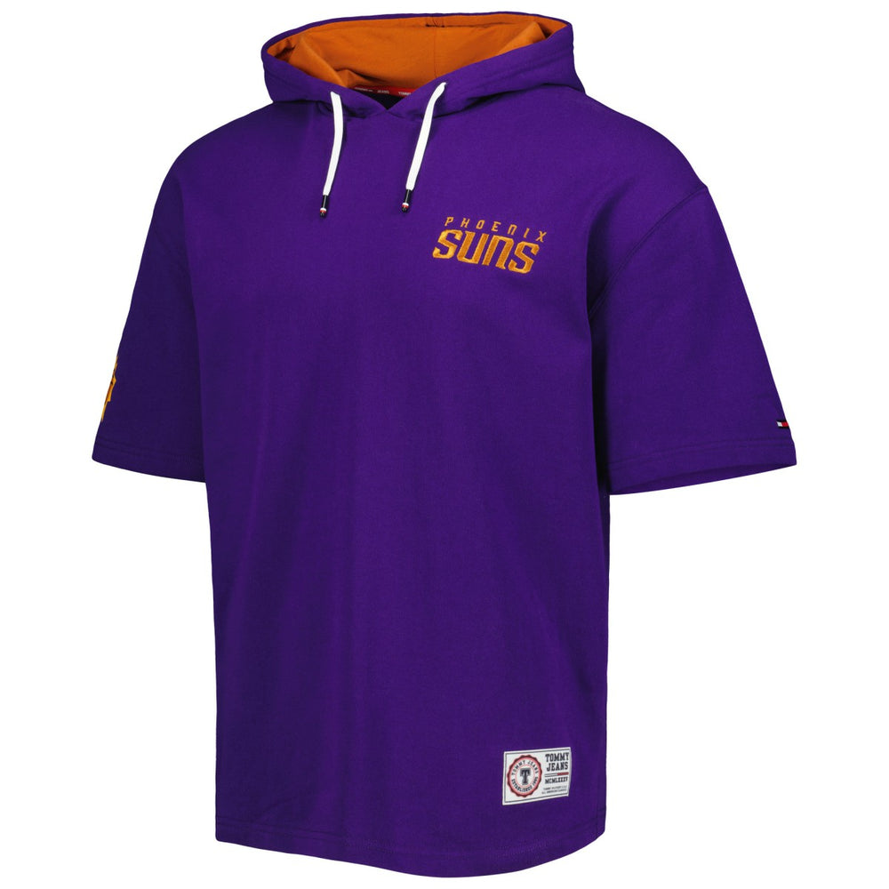 Phoenix Suns Tommy Jeans Matthew 2 In 1 T-Shirt & Hoodie Combo Set Purple/White - NBA