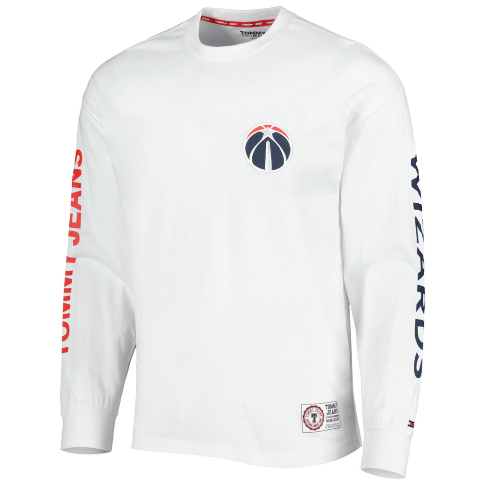 Washington Wizards Tommy Jeans Matthew 2-In-1 T-Shirt & Hoodie Combo Set Navy/White - NBA