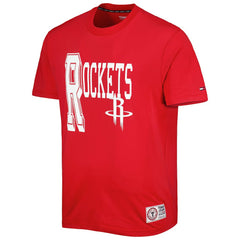 Houston Rockets Tommy Jeans Mel Varsity T-Shirt Red - NBA