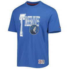 Minnesota Timberwolves Tommy Jeans Mel Varsity T-Shirt Blue - NBA