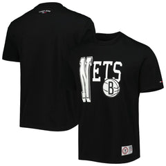 Brooklyn Nets Tommy Jeans Mel Varsity T-Shirt Black - NBA