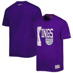 Sacramento Kings Tommy Jeans Mel Varsity T-Shirt Purple - NBA