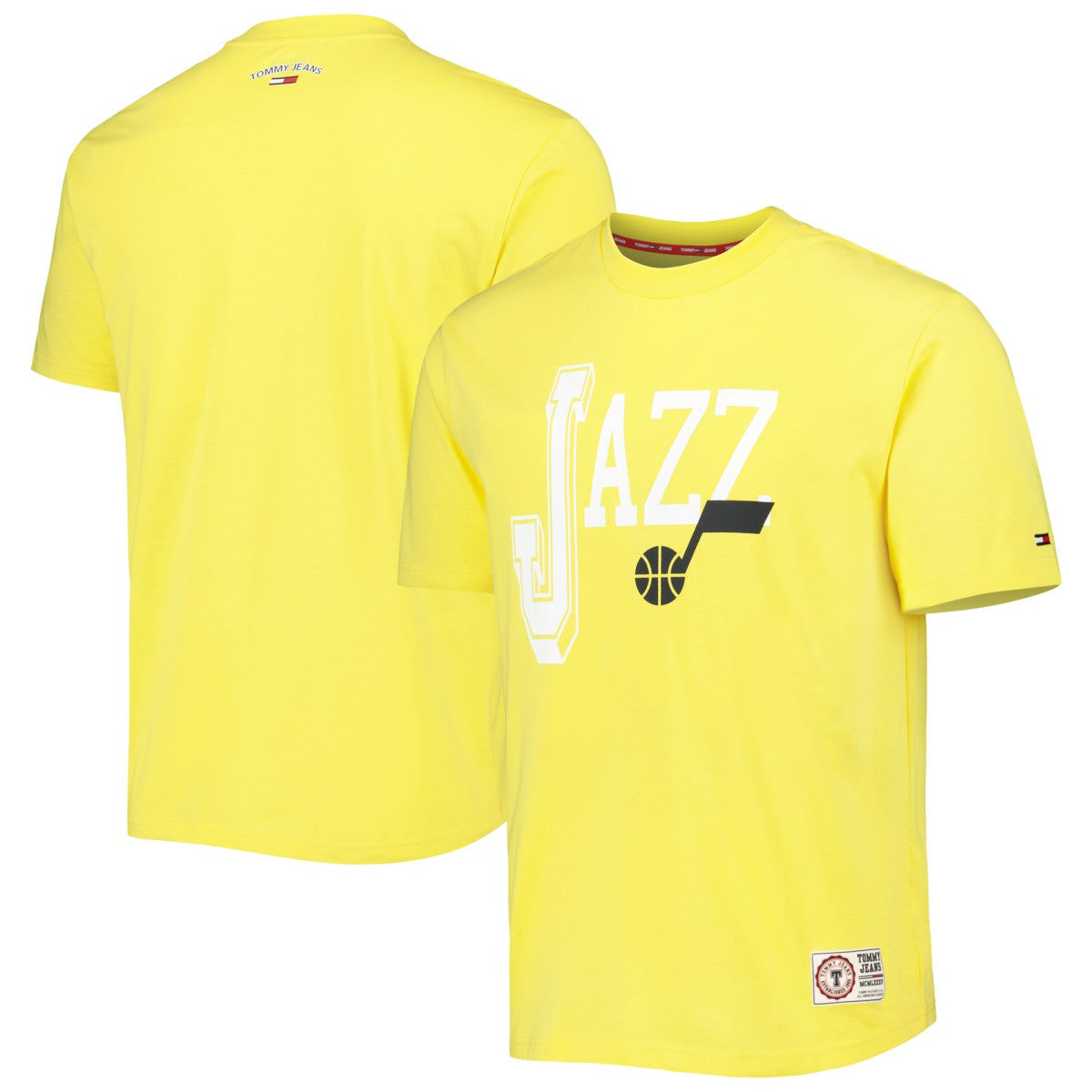 Utah Jazz Tommy Jeans Mel Varsity T-Shirt Gold - NBA