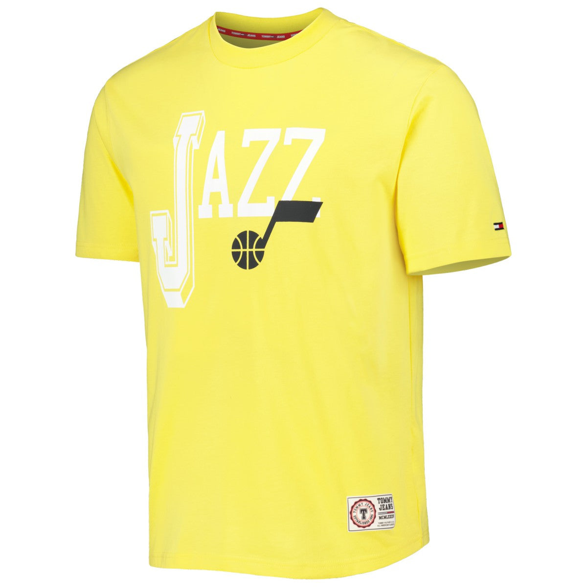 Utah Jazz Tommy Jeans Mel Varsity T-Shirt Gold - NBA