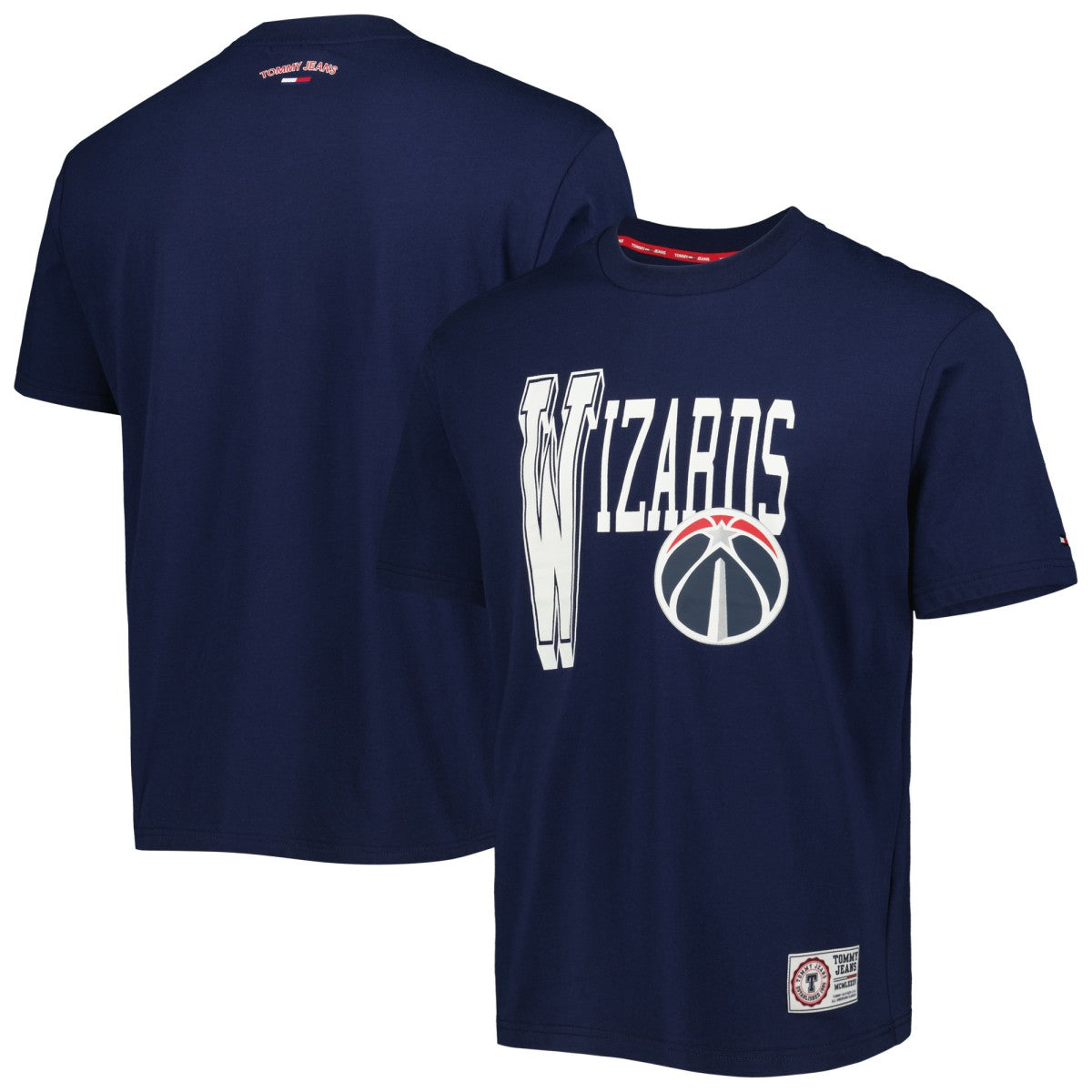 Washington Wizards Tommy Jeans Mel Varsity T-Shirt Navy - NBA
