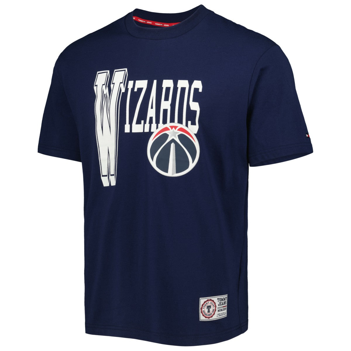 Washington Wizards Tommy Jeans Mel Varsity T-Shirt Navy - NBA