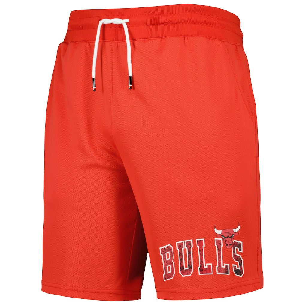 Chicago Bulls Tommy Jeans Mike Mesh Basketball Shorts Red - NBA