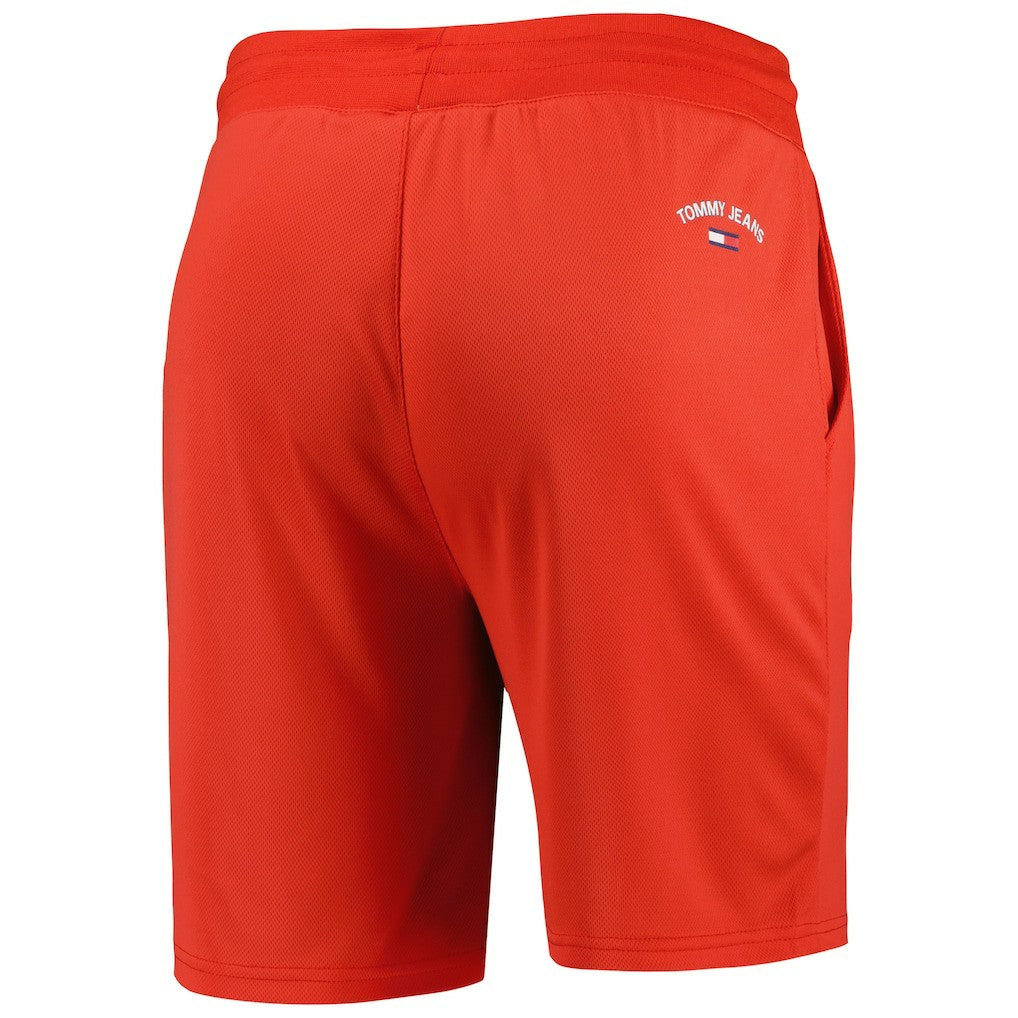 Chicago Bulls Tommy Jeans Mike Mesh Basketball Shorts Red - NBA