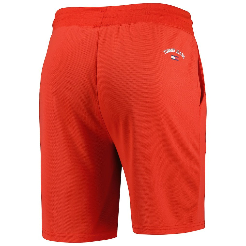 Chicago Bulls Tommy Jeans Mike Mesh Basketball Shorts Red - NBA