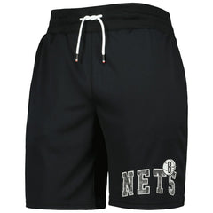 Brooklyn Nets Tommy Jeans Mike Mesh Basketball Shorts Black - NBA