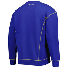 Golden State Warriors Tommy Jeans Peter French Terry Pullover Crew Sweatshirt Royal - NBA
