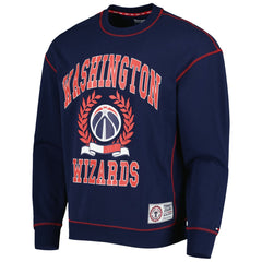 Washington Wizards Tommy Jeans Peter French Terry Pullover Sweatshirt Navy - NBA