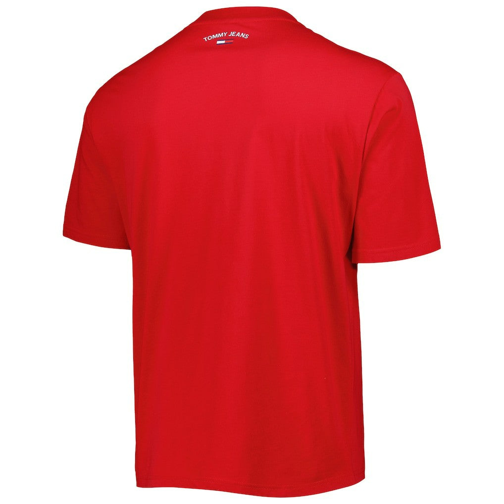 Chicago Bulls Tommy Jeans Tim Backboard T-Shirt Red - NBA
