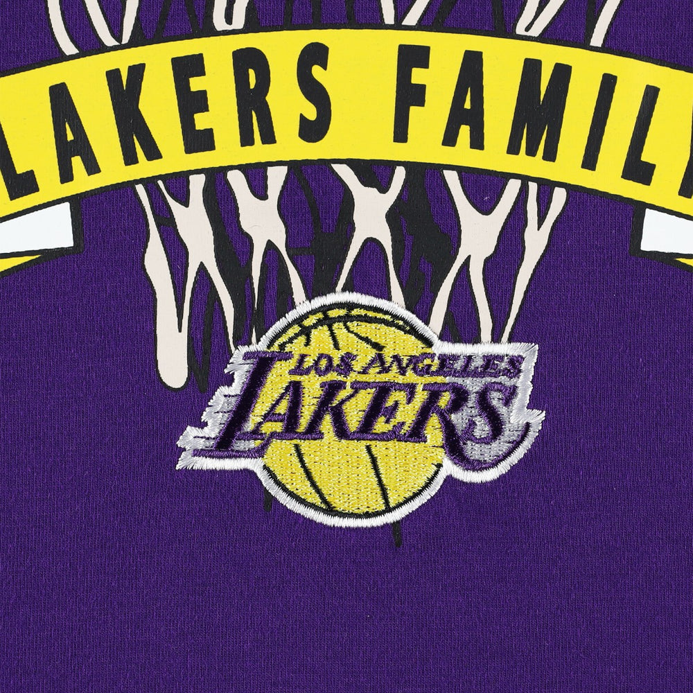 Los Angeles Lakers Tommy Jeans Tim Backboard T-Shirt Purple - NBA
