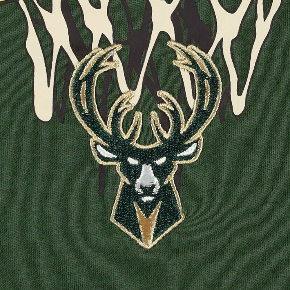 Milwaukee Bucks Tommy Jeans Tim Backboard T-Shirt Hunter Green - NBA