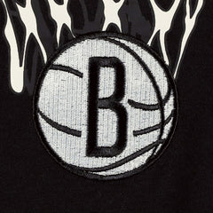 Brooklyn Nets Tommy Jeans Tim Backboard T-Shirt Black - NBA