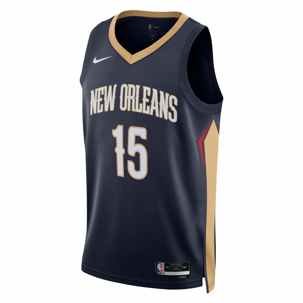 Jose Alvarado New Orleans Pelicans Unisex Swingman Jersey Icon Edition Navy - NBA