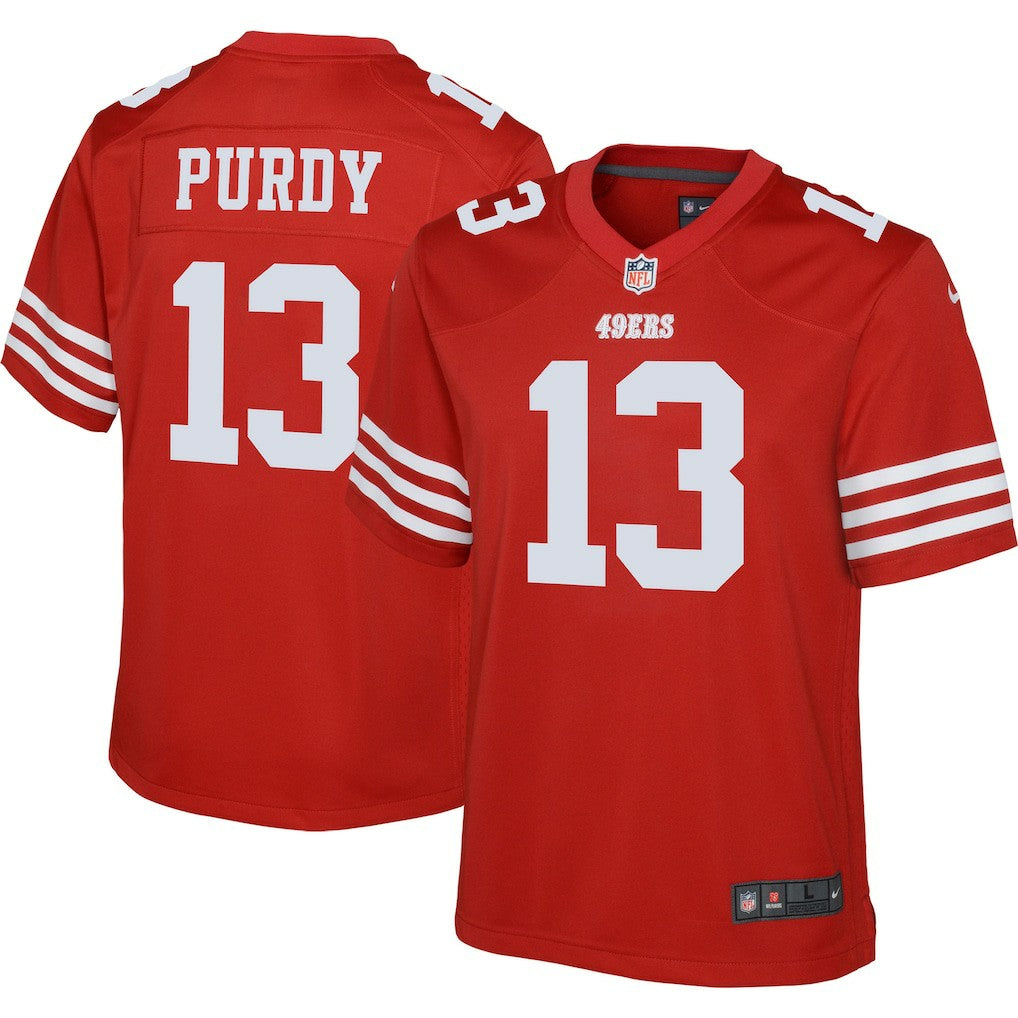 Brock Purdy San Francisco 49ers Youth Game Jersey Scarlet | Nike for Sale