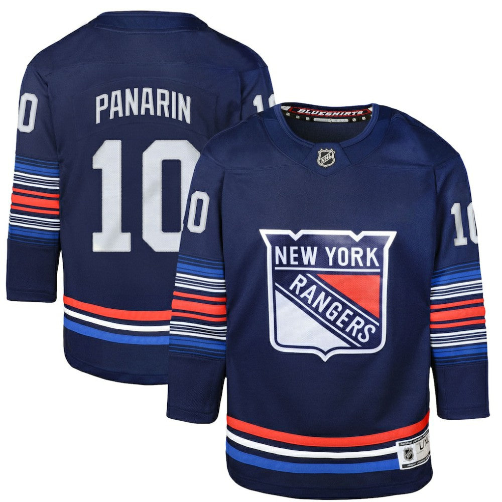 Artemi Panarin New York Rangers Youth Alternate Premier Player Jersey - Navy - NHL