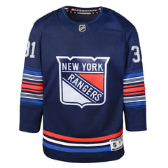 Igor Shesterkin New York Rangers Youth Alternate Premier Player Jersey - Navy - NHL
