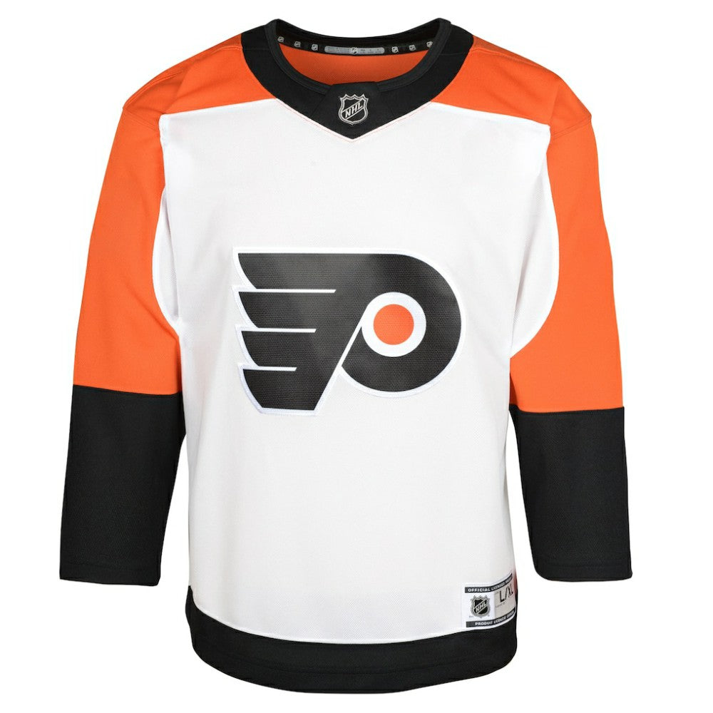 Philadelphia Flyers Youth Away Premier Jersey - White - NHL