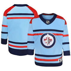 Winnipeg Jets Youth Anniversary Premier Jersey - Light Blue - NHL