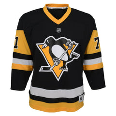 Evgeni Malkin Pittsburgh Penguins Youth Home Replica Player Jersey - Black - NHL