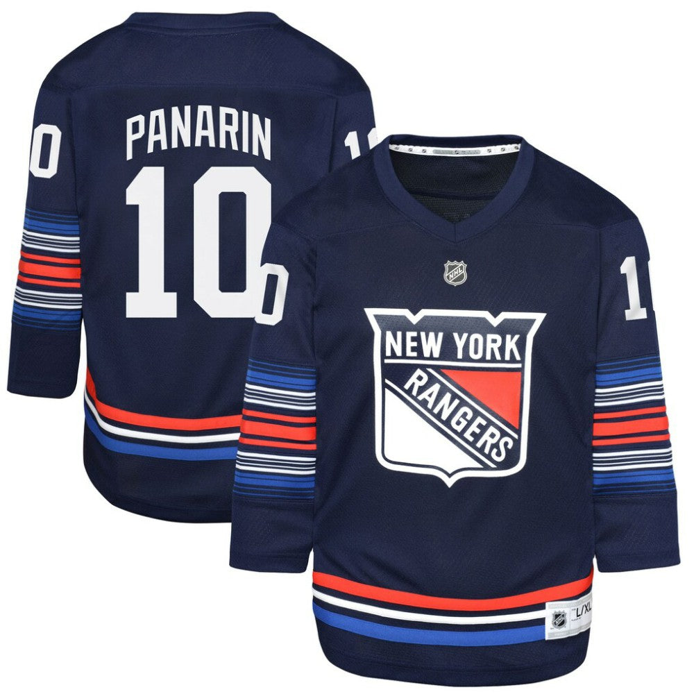 Artemi Panarin New York Rangers Youth Alternate Replica Player Jersey - Navy - NHL