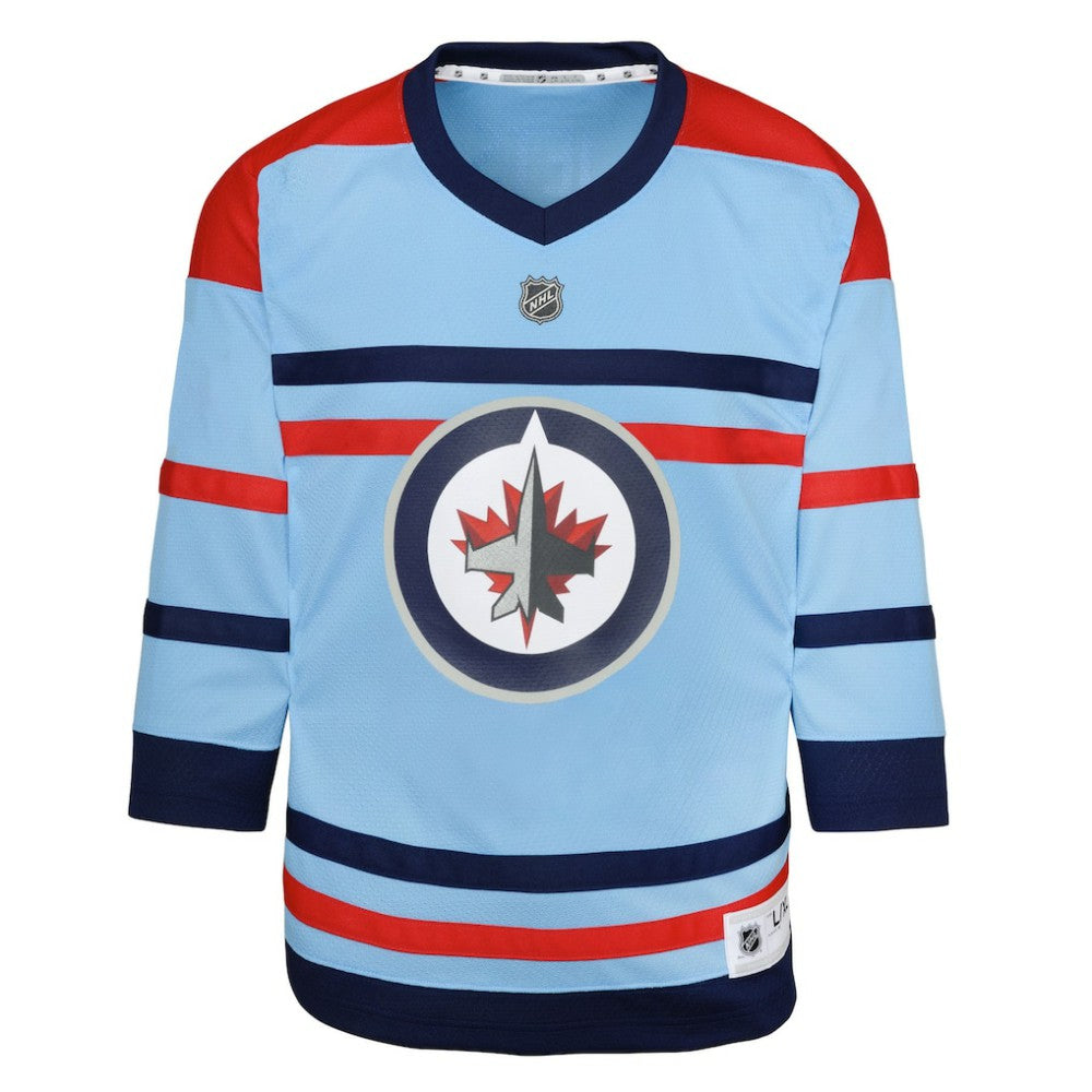 Winnipeg Jets Youth Anniversary Replica Jersey - Light Blue - NHL