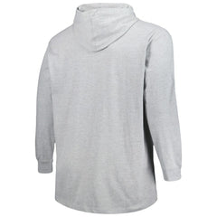 Colorado Avalanche Big & Tall Pullover Hoodie - Heather Gray - NHL