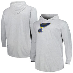 St. Louis Blues Big & Tall Pullover Hoodie - Heather Gray - NHL